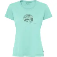 Vaude Women's Cyclist V T-shirt Donna (38, turchese)