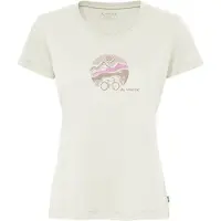 Vaude Women's Cyclist V T-shirt Donna (42, bianco)