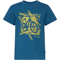 Vaude Kid's Lezza T-shirt Bambini (104, blu)