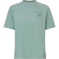 Vaude Bike Women's Cyclist Casual Shirt T-shirt Donna (44, turchese)