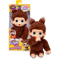 Little Live Pets Peluche Interattivo My Baby Mini Monkey Brown Cherri