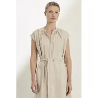 Knit-ted Knitted Karo Dress Sand Taglia: XS | Abiti in T-Shirt Outlet | Donna | Marrone