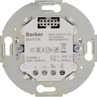 Berker Dimmer universale touch serie 1 1930 - Dimmer da incasso 25 ... 400VA 85421201