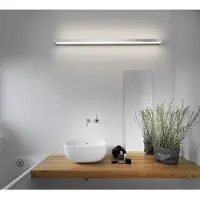 HELESTRA Applique a LED Slat, cromo, 30 cm
