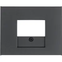 Berker 10357006 Piastra centrale con foro TAE K1 antracite opaco