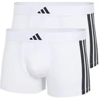 Adidas Underwear Boxers Low Rise 3 Stripes Active Flex Cotton 2 Unità