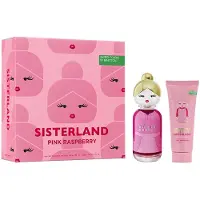 Benetton Eau De Toilette Sisterland Pink Raspberry Vapo Set 90ml