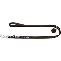 Hunter V-Leash Guinzagli per cani (Länge max. 200 cm - Breite 1,3 cm, brown)