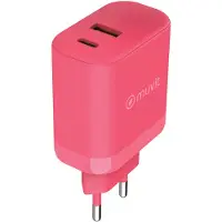 Muvit For Change Caricabatterie Da Parete Usb-a E Usb-c 36w + Pd 45w