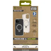 Muvit For Change Custodia Per Telefono Recycletek Magsafe Con Supporto Per Iphone 15