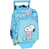 Safta Zaino Con Ruote Snoopy Love