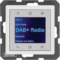 Hager Berker Q.X RADIO DAB+/BT PW SAMT (30846089 TOUCH RADIO)