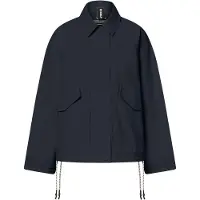 Ecoalf per donna. MCWGAJKMAJOR0410S26-164 Giacca da marinaio maggiore (L), Casual, Nylon riciclato, Navy