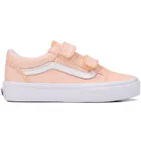 Vans Kid's Old Skool V Sneaker Bambini (27,5, fuchsia/bianco)