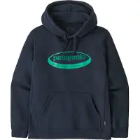 Patagonia 95 Oval Logo Uprisal Hoody Felpa con cappuccio Uomo (S, blu)