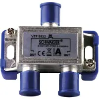Schwaiger Distributore a 2 vie 4 dB high-end