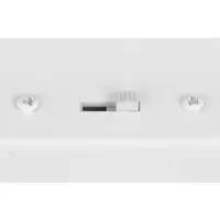 TRIO Lighting Plafoniera LED Arola, bianco opaco, larghezza 37 cm, metallo