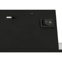 TRIO Lighting Applique a LED Cassino, nero opaco, larghezza 70 cm, metallo