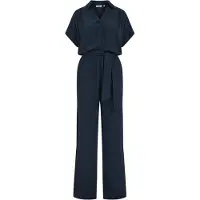 We fashion Tuta jumpsuit blu scuro