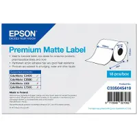 Epson 1 Rotolo Di Carta Per Etichette Opaca Premium 102 Mm