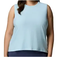 Columbia Women's Sun Trek Tank II Maglia funzionale Donna (XL, blu)
