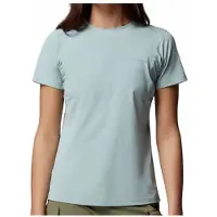 Columbia Women's Diamond Peak Pro Short Sleeve Maglia funzionale Donna (XS, grigio)
