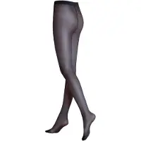 Kunert Calzamaglia 'Satin Look 20' nero sfumato