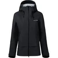 Vaude Women's Croz Alpine 3L Jacket Giacca antipioggia Donna (38, nero)