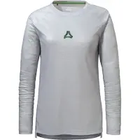 Schöffel Women's Longsleeve Style Koitere Maglietta da ciclismo Donna (42, grigio)