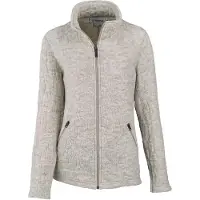 Ivanhoe Women's Tuva Jaquard Giacca di lana Donna (44, beige)