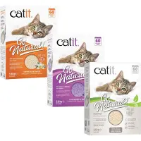 Catit Design Lettiera Per Gatti Go Natural! Pea Husk Unscented 5.6kg