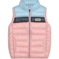 Color Kids Kid's Waistcoat Quilted Colorblock Gilet sintetico Bambini (122, fuchsia)