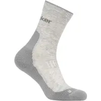 Icebreaker Merino Hike+ Light Crew Calze da trekking Uomo (47-49, grigio)