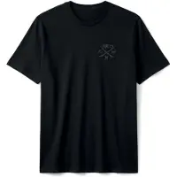Hurley Tee S/S Printing Press Evy T-shirt Uomo (XL, nero)