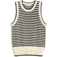 Ecoalf Women's Tulip Knit Top Donna (XS, grigio)