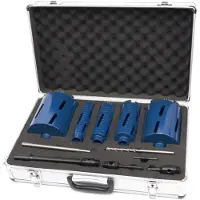 HBM set di punte diamantate 38 / 52 / 65 / 117 / 127 mm 11 pezzi
