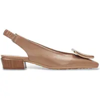 Hispanitas per donna. HV264761 Scarpe marroni Azucena (38), Pelle, Marrone, 1 a 3 cm, Nessuno, Casual, Classico