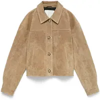 Vero Moda Giacca di mezza stagione 'VMRoycestine' mocca