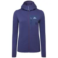 Mountain Equipment Women's Lumiko Hooded Jacket Giacca in pile Donna (40, blu)