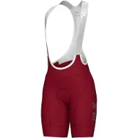 ALÉ Women's PR-E Magic Colour Bibshorts Pantaloni da ciclismo Donna (XXL, rosso)