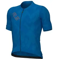 ALÉ PR-E Schema S/S Jersey Maglietta da ciclismo Uomo (XL, blu)