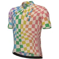 ALÉ PR-E Multiverso 2.0 S/S Jersey Maglietta da ciclismo Uomo (5XL, variopinto)