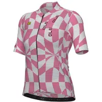 ALÉ Women's PR-E Multiverso 2.0 S/S Lady Jersey Maglietta da ciclismo Donna (XXL, fuchsia)
