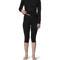 Devold Women's Duo Active Merino 205 3/4 Longs Intimo lana merinos Donna (M, nero)