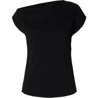 Selected Top A Maniche Corte Donne Nero L