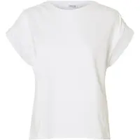 Selected Top A Maniche Corte Donne Bianco XS