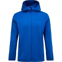 Peak Performance Light Zip Hood Giacca in pile Uomo (M, blu)