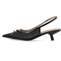 Bianco Slingback