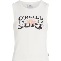 O'Neill Women's Rib Tanktop Top Donna (M, bianco)