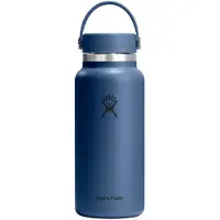 Hydroflask Wide Mouth With Flex Cap 2.0 Bottiglia termica (946 ml, blu)